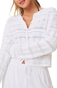 Splendid Giovanna Open Stitch Cardigan