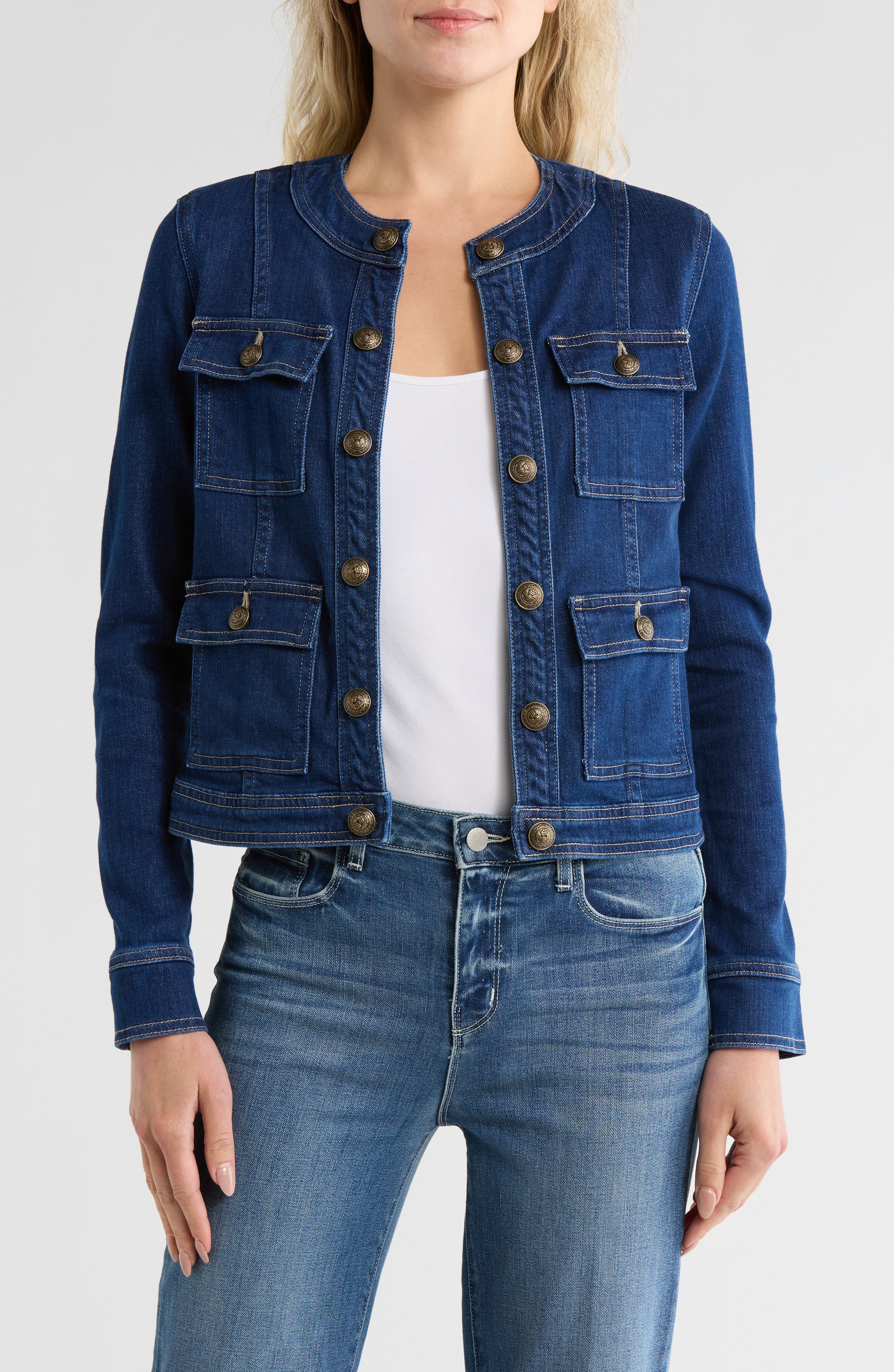 L'AGENCE Yari Denim Jacket