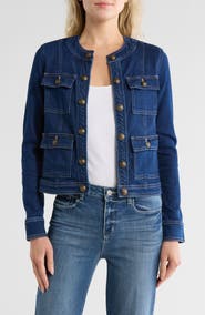 L'AGENCE Yari Denim Jacket