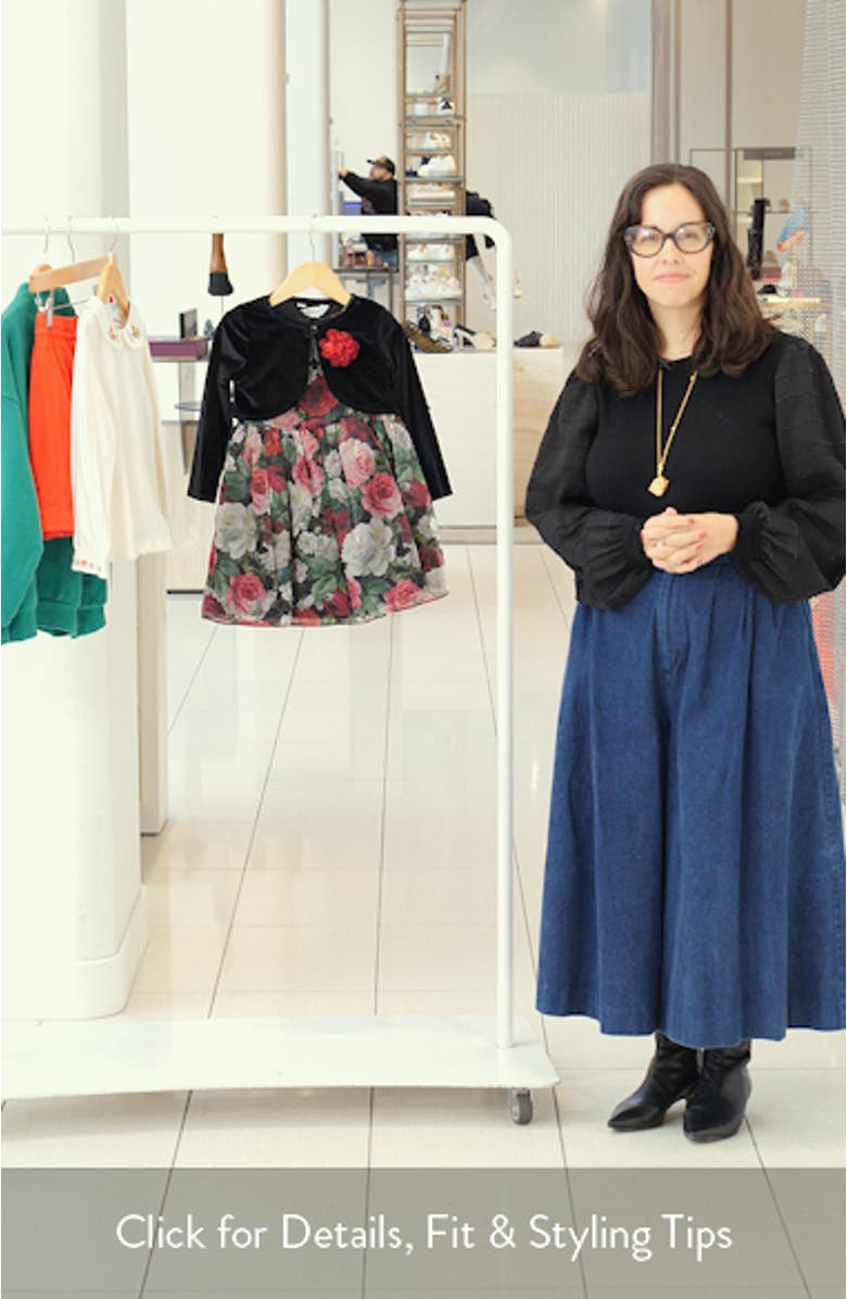 Kids' Eliana Rose Party Dress & Bolero Jacket Set, sales video thumbnail