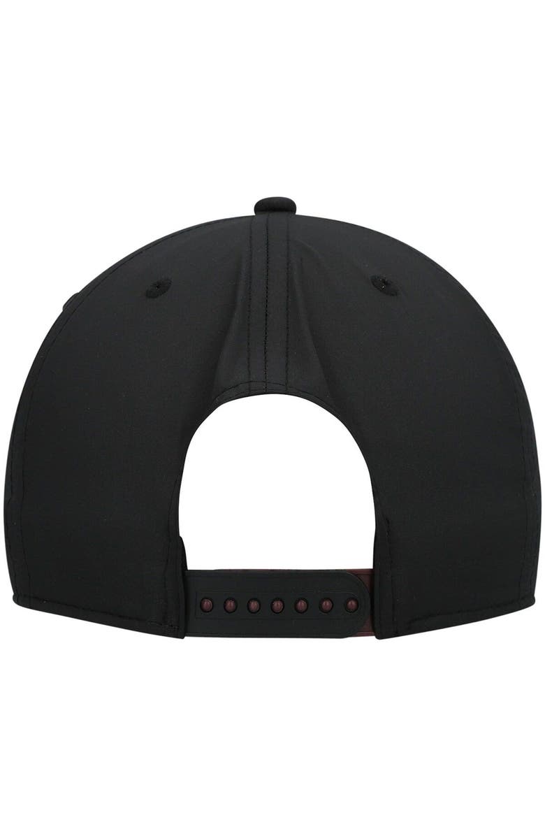 Black Clover Men's Black Mississippi State Bulldogs Nation Shield Snapback Hat, Alternate, color, Black