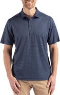 Cutter & Buck Pike Shadow Check Print Polo