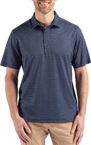 Cutter & Buck Pike Shadow Check Print Polo