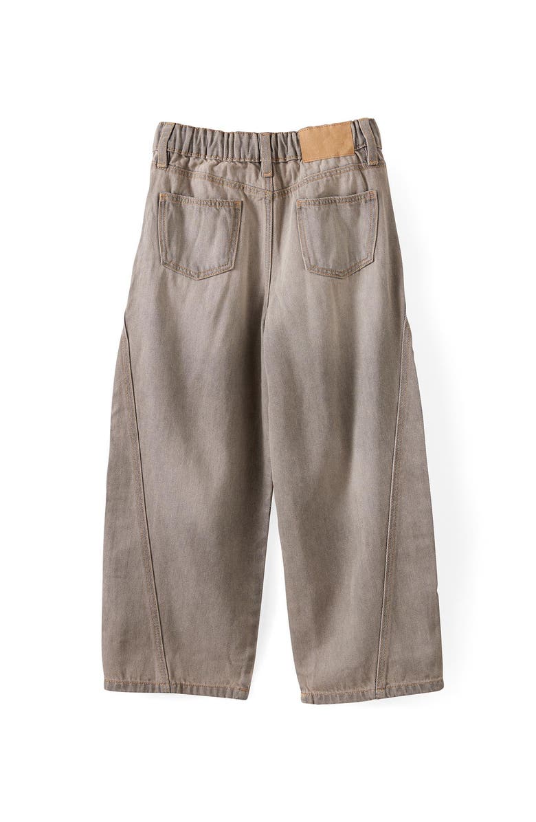 Cotton On Kids Kid's Unisex Super Barrel Leg Denim Jean, Alternate, color, Light Manly Grey