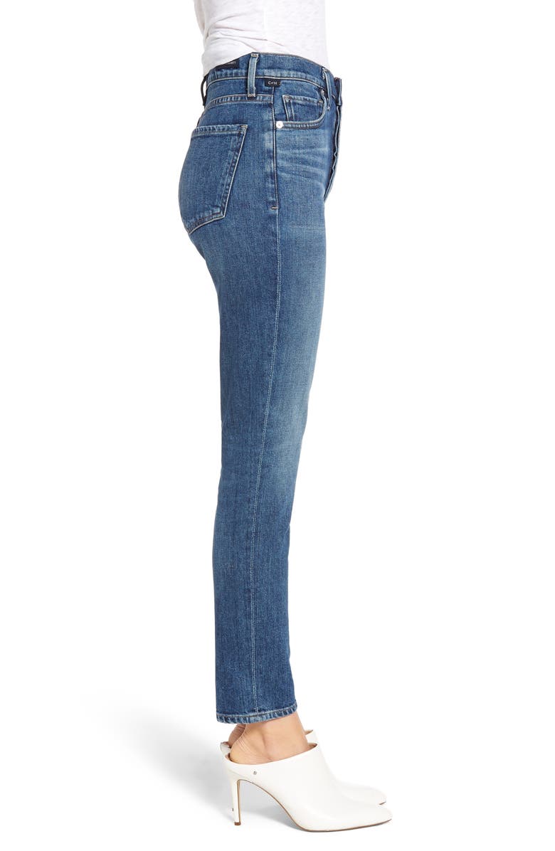 Citizens of Humanity Olivia High Waist Ankle Slim Jeans, Alternate, color, 
