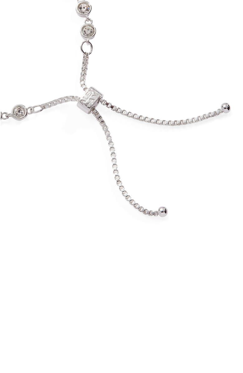 Alex and Ani Peeps<sup>®</sup> Bunny Bolo Bracelet, Alternate, color, Silver
