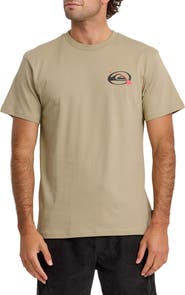 Quiksilver HI Quiki Islands Cotton Graphic T-Shirt
