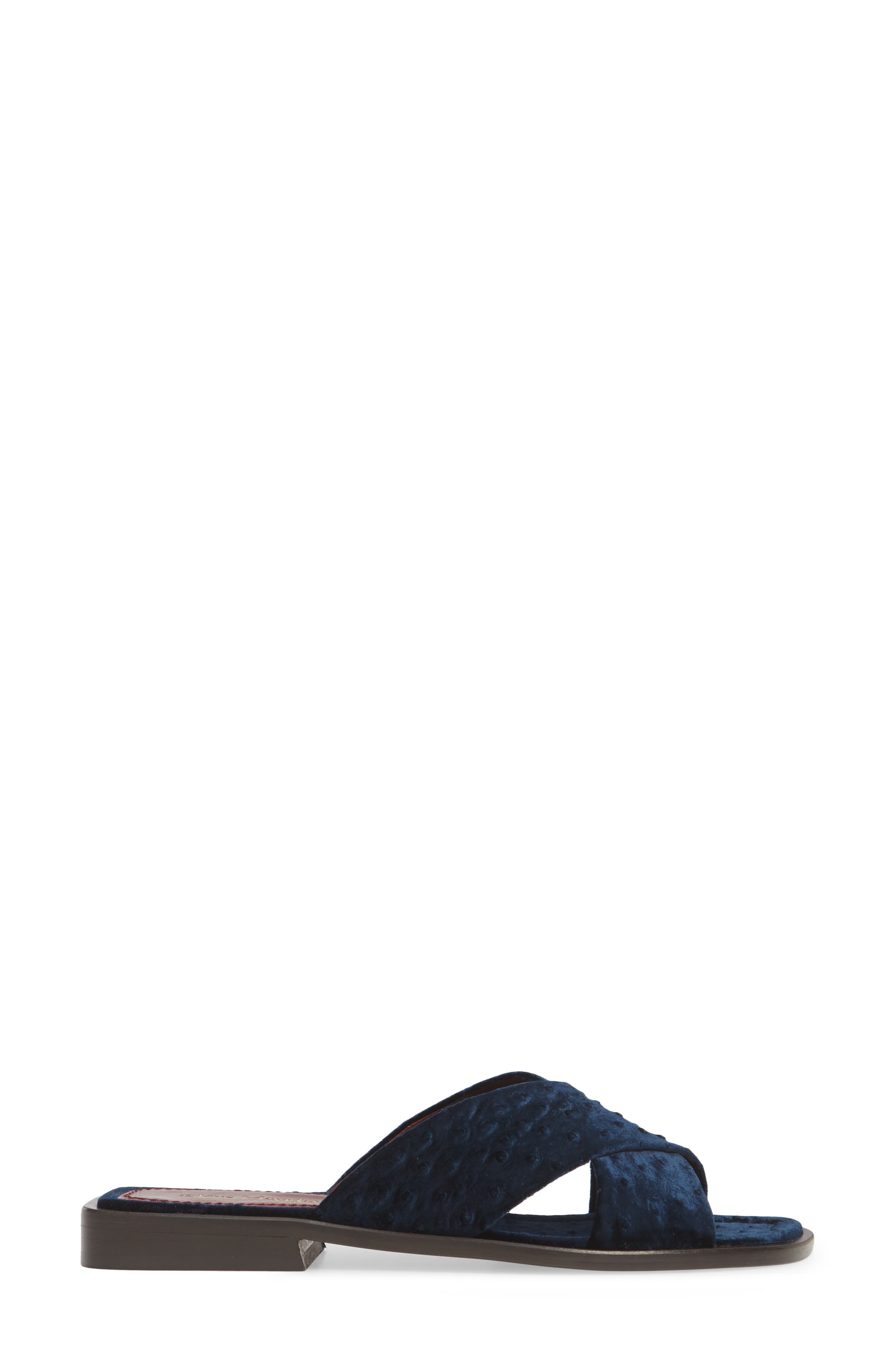 Sies Marjan Cassie Cross Strap Slide Sandal, Alternate, color, 