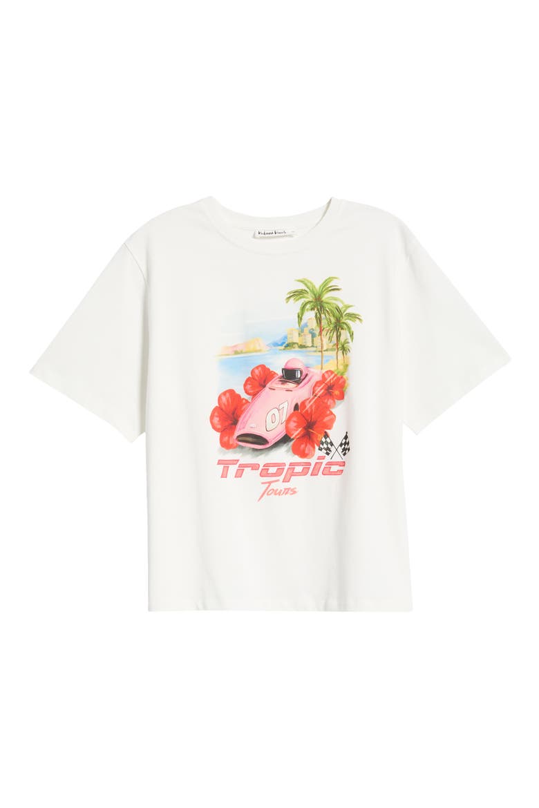 Tropic Tours Graphic T-shirt, Alternate, color, TROPIC TOURS