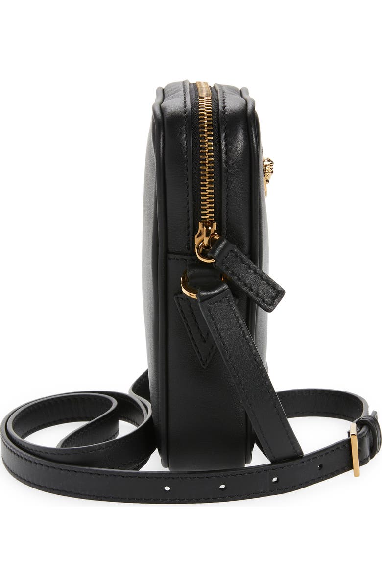 Versace Biggie Medusa Coin Phone Crossbody Bag, Alternate, color,
