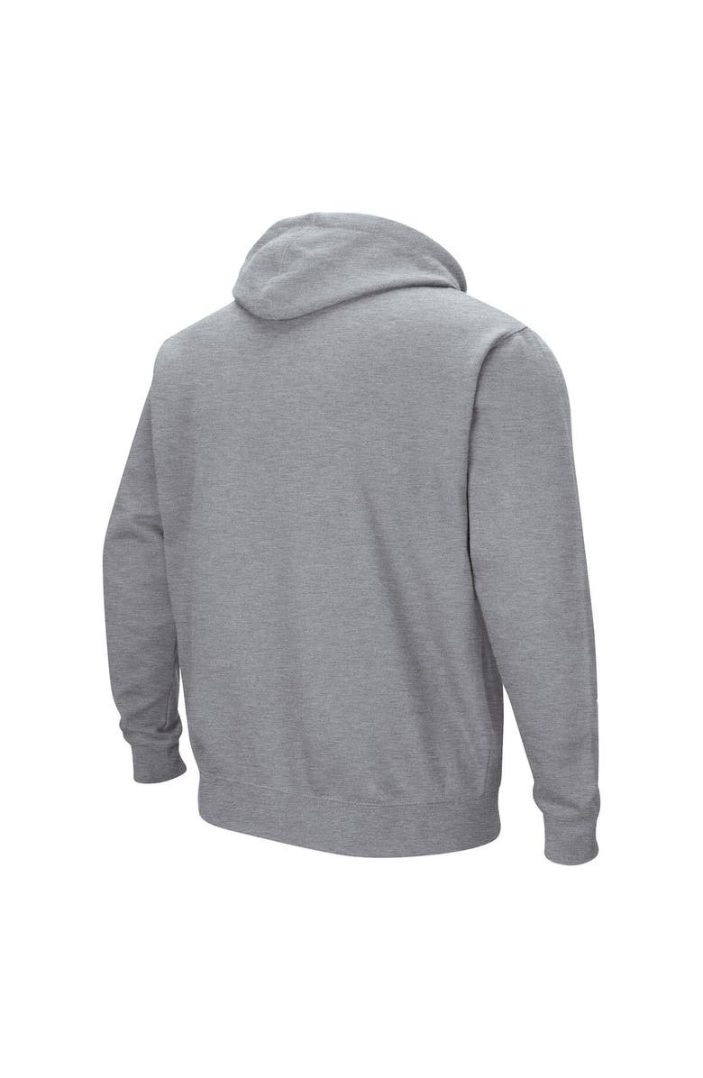 COLOSSEUM Men's Colosseum Heathered Gray UNLV Rebels Arch and Logo Pullover Hoodie, Alternate, color, Heather Gray