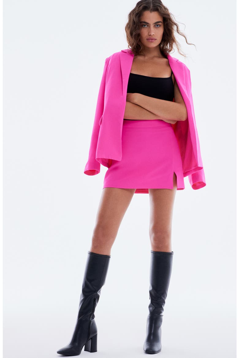 Payton Blazer, Alternate, color, HOT PINK