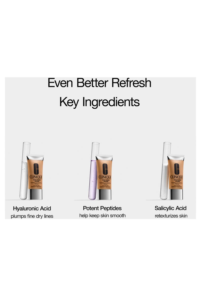 Even Better Refresh Hydrating and Repairing Makeup Foundation, Alternate, color, 54 HONEY WHEAT