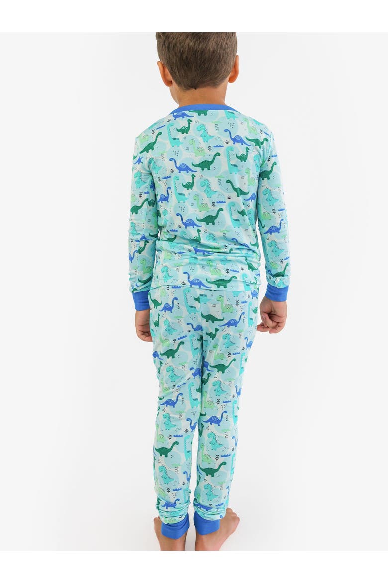 Gender Inclusive SoftSnooze Toddler Long Sleeve Pajama Set, Alternate, color, Snuggle-Saurus