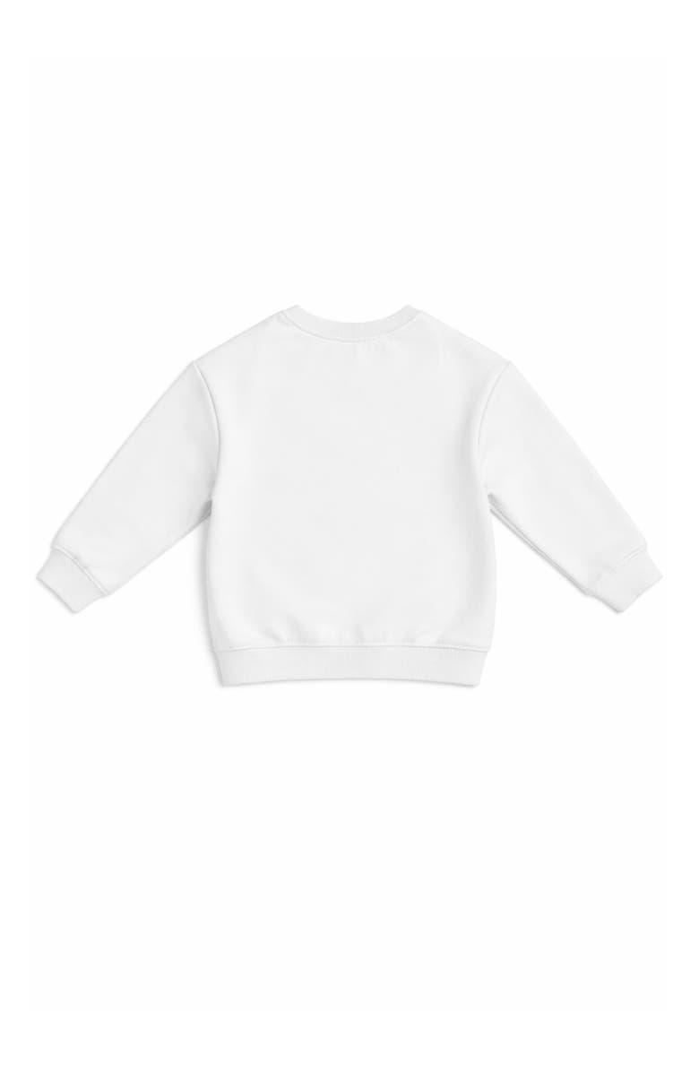 Bits & Bows Brother Sweatshirt, Alternate, color, White/Blue