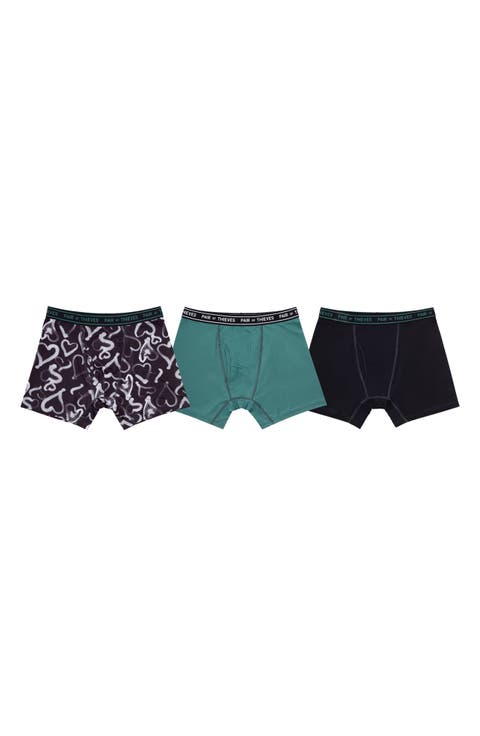 3-Pack Performance Boxer Briefs