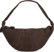Lemaire Fortune Croissant Leather Shoulder Bag
