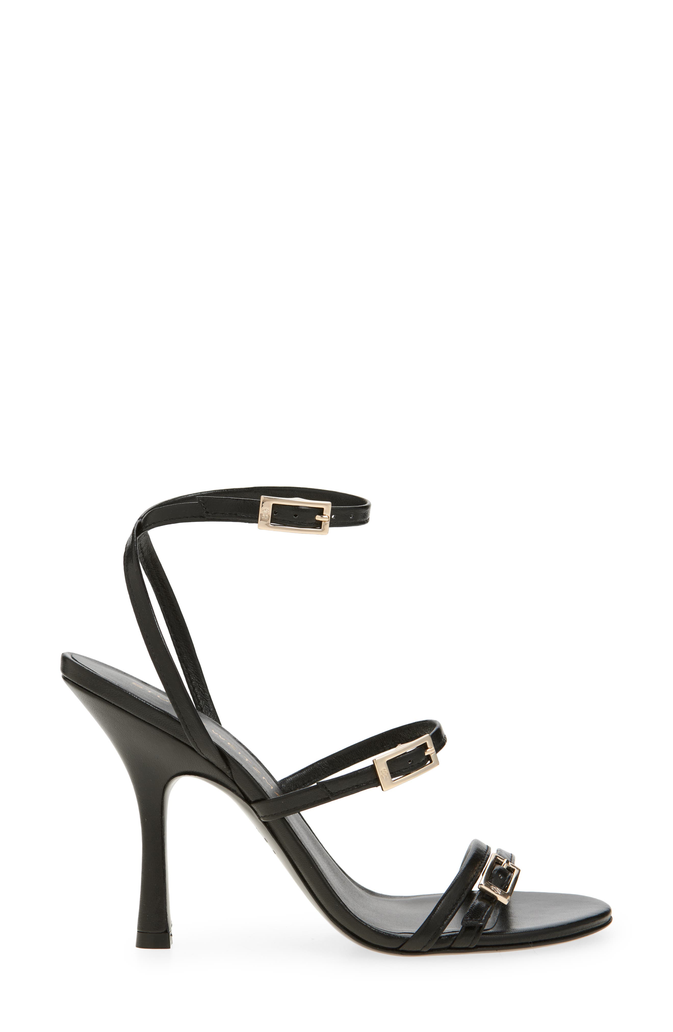 Stuart Weitzman Georgie Ankle Strap Sandal, Alternate, color, 