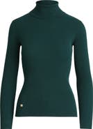 Lauren Ralph Lauren Ribbed Turtleneck Sweater