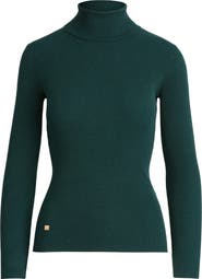 Lauren Ralph Lauren Ribbed Turtleneck Sweater