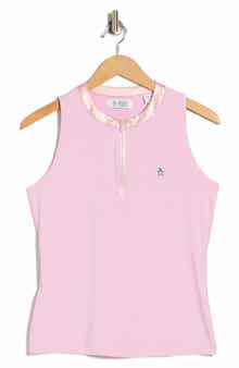 ORIGINAL PENGUIN GOLF Mock Neck Golf Polo Tank