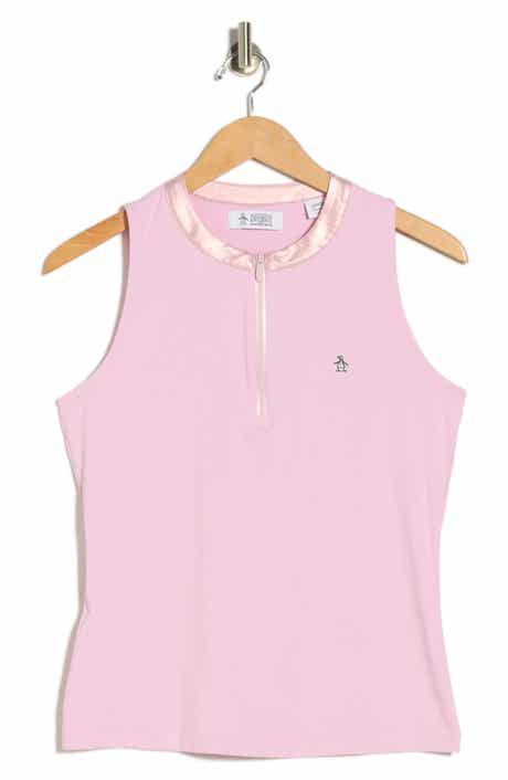 ORIGINAL PENGUIN GOLF Mock Neck Golf Polo Tank