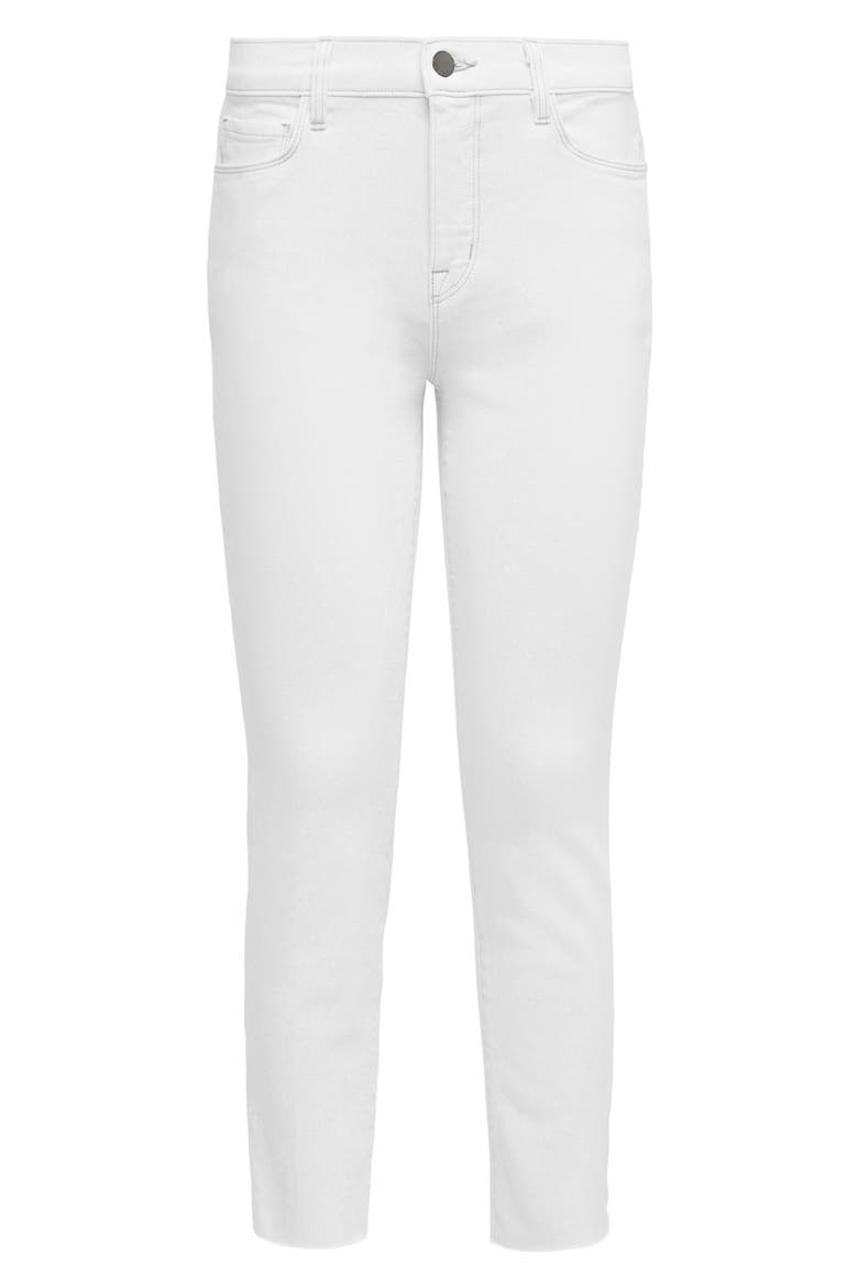 Sada Ankle Slim Jeans, Alternate, color, BLANC