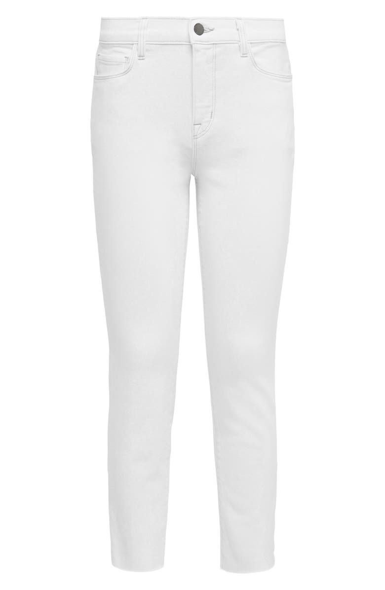 L'AGENCE Sada Ankle Slim Jeans, Alternate, color, Blanc