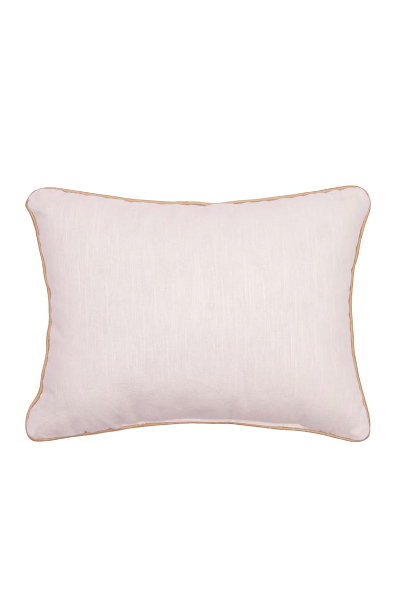 C&F Home Golden Champagne Sleigh Embroidered Accent Pillow, 12" x 16" for Christmas, Alternate, color, Off-White