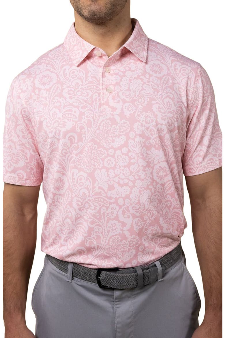 Tapestry Polo, Alternate, color, Blush