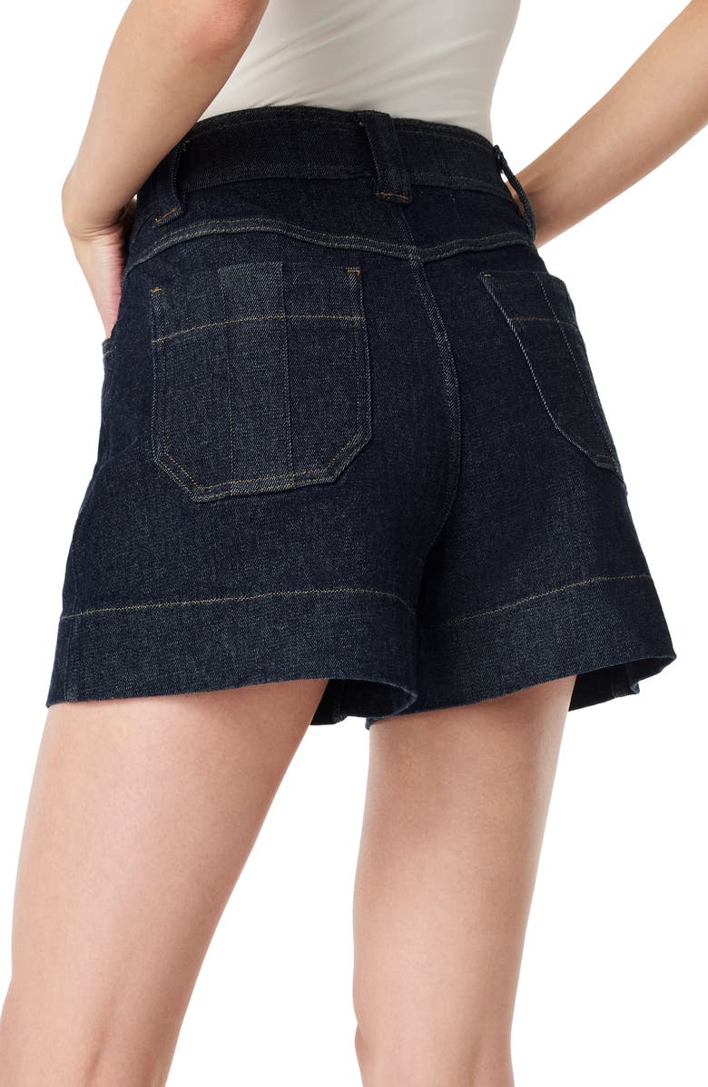 SPANX<sup>®</sup> Pull-On Denim Trouser Shorts, Alternate, color, 