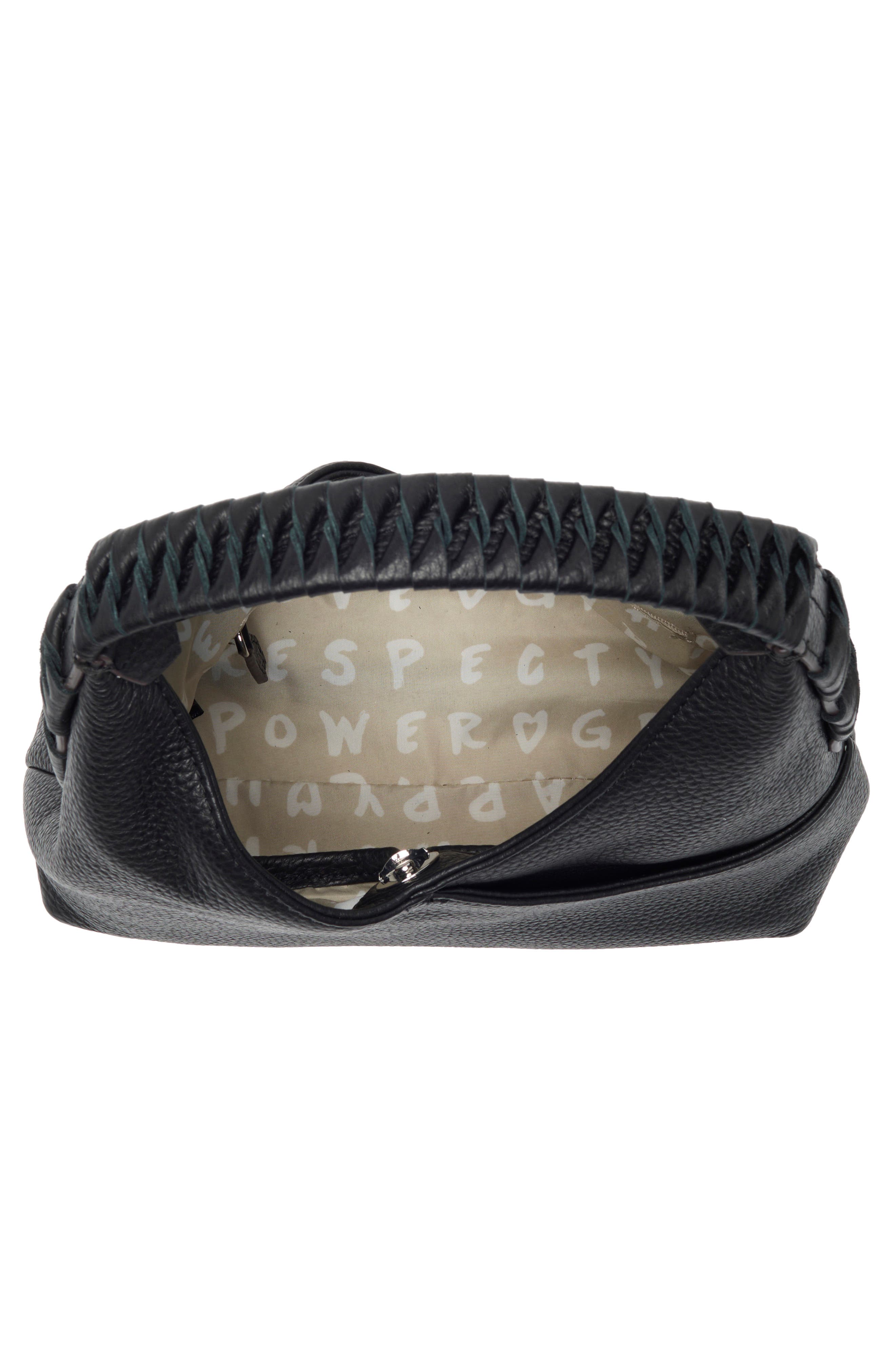 AIMEE Stardust Leather Shoulder Bag, Alternate, color, 