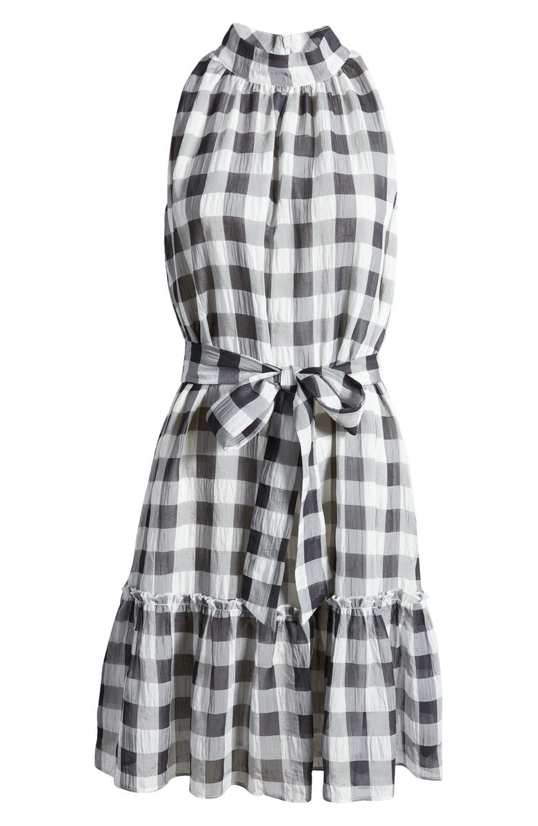 Sam Edelman Picnic Check A-Line Minidress, Alternate, color,