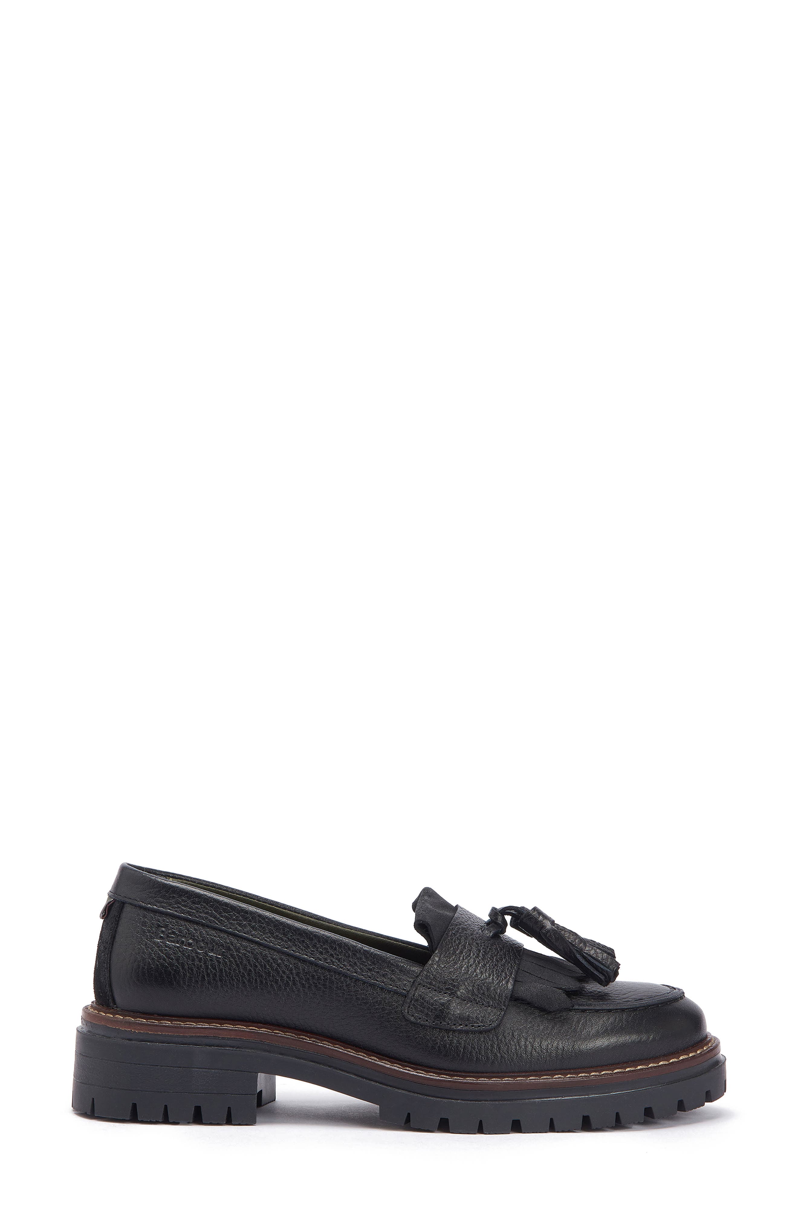 Barbour Dolores Tassel Fringe Loafer, Alternate, color, 
