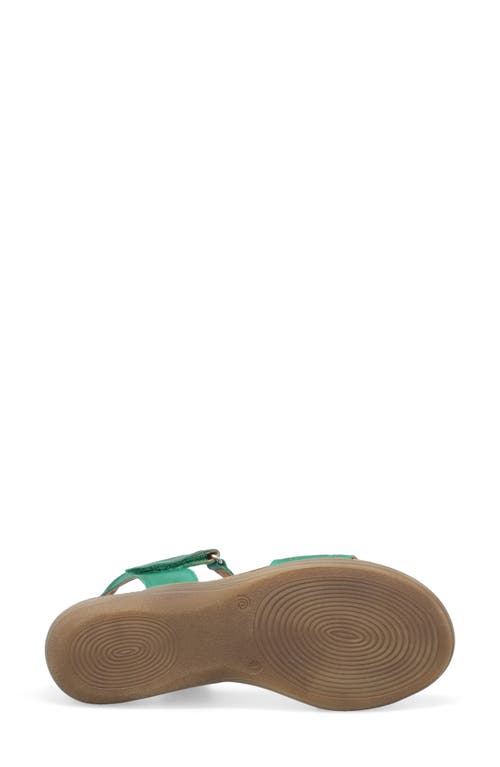 Miz Mooz Mave Ankle Strap Sandal In Emerald