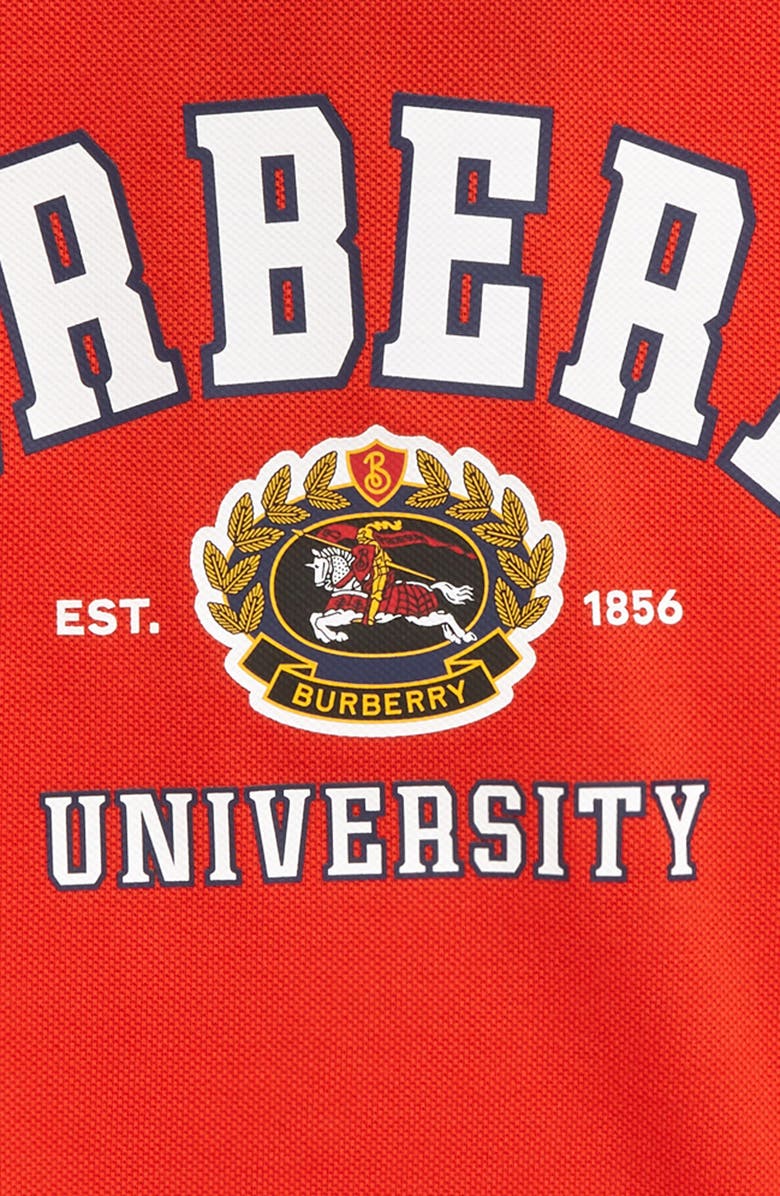 Burberry Kids' Douglas Cotton Piqué Polo, Alternate, color,