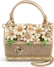 Mary Frances Accessories Basket of Sunshine Top Handle Handbag