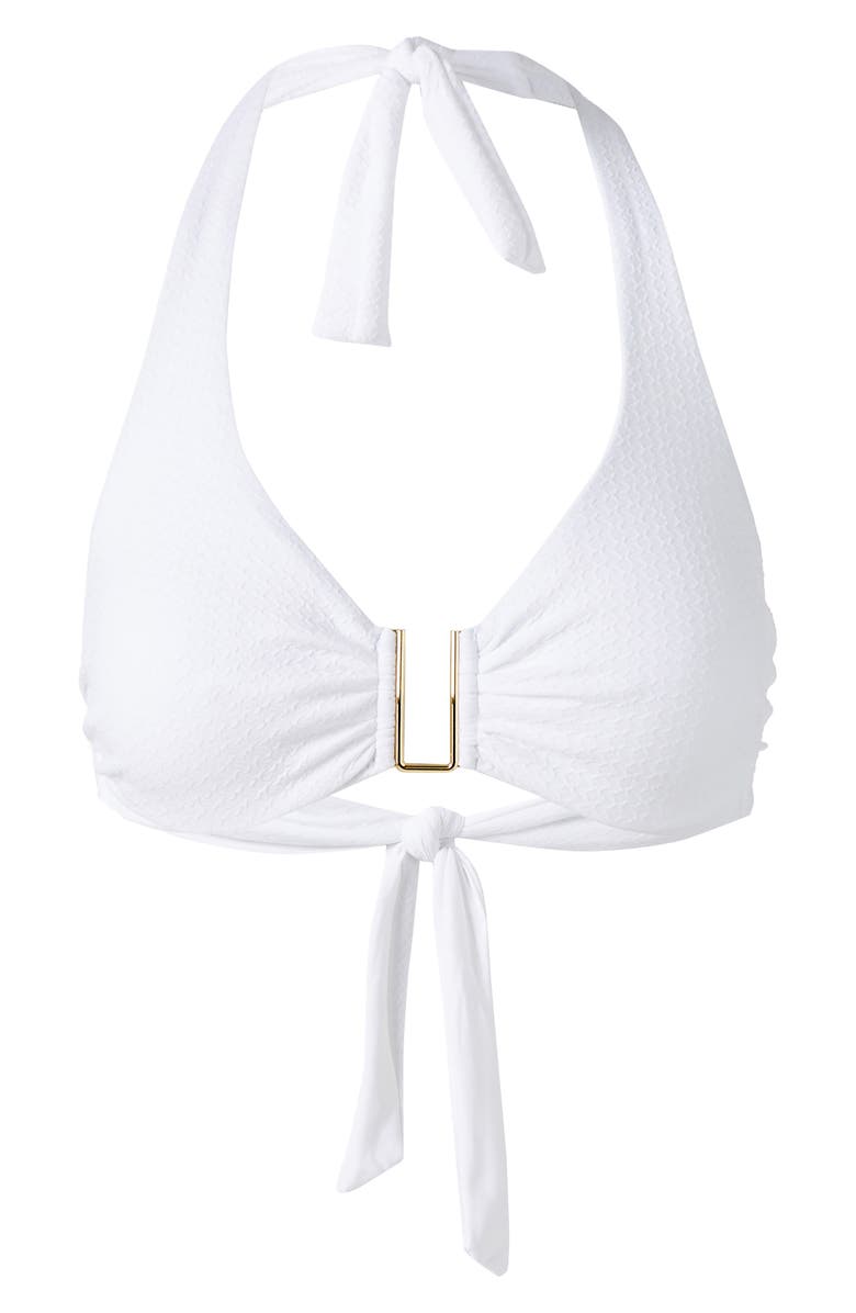 Melissa Odabash Colombia Halter Bikini Top, Alternate, color, 