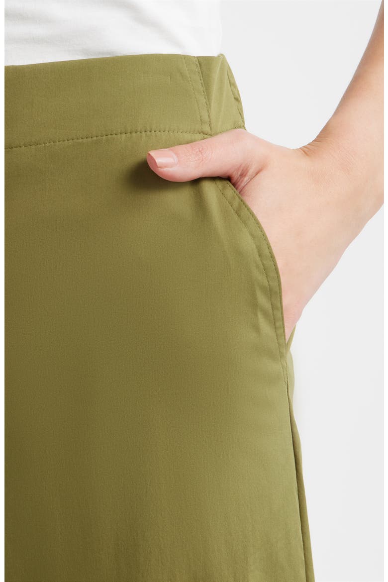 Barrel Leg Pants, Alternate, color, BAY LEAF
