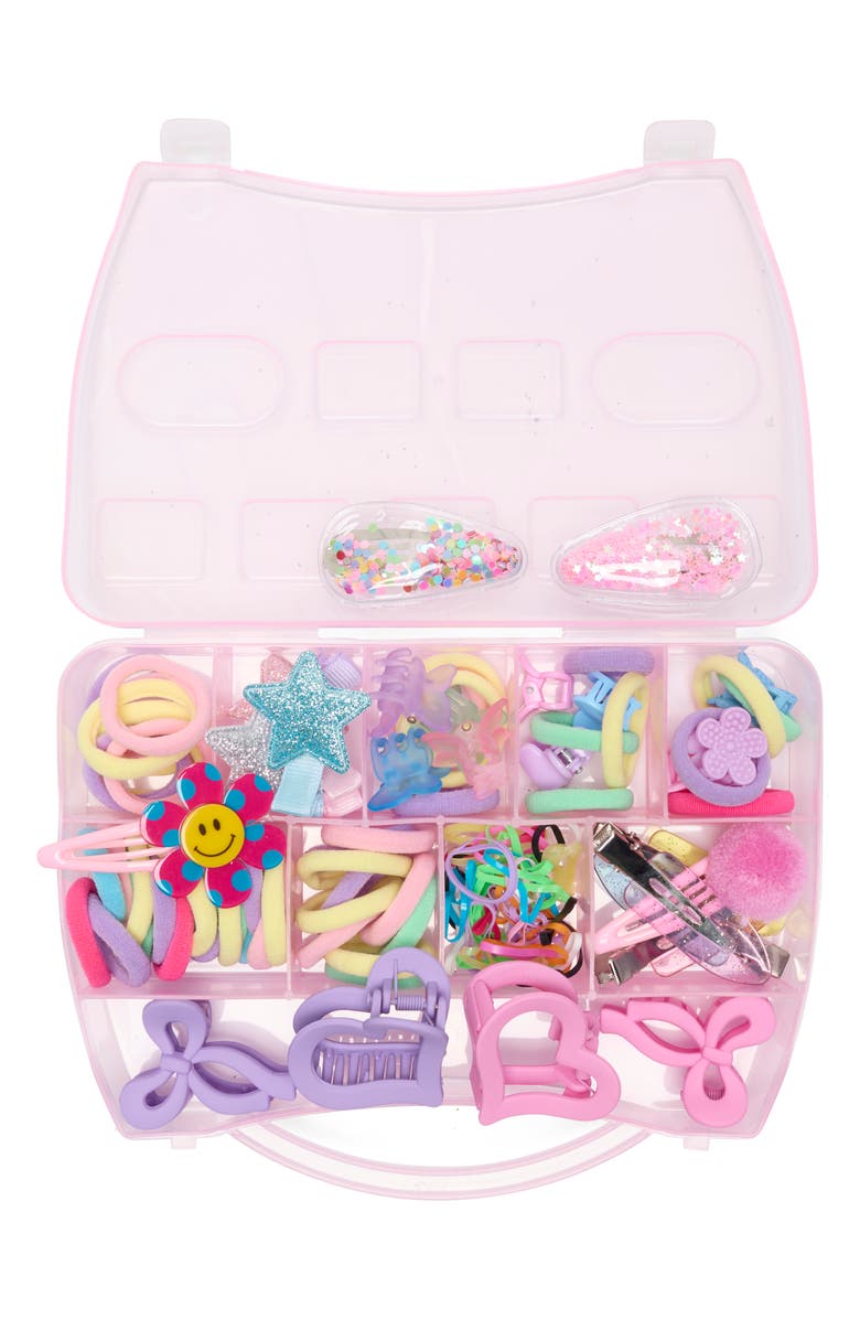 Luxe + Olive Kids' Hair Confetti Box Set, Alternate, color, Pink