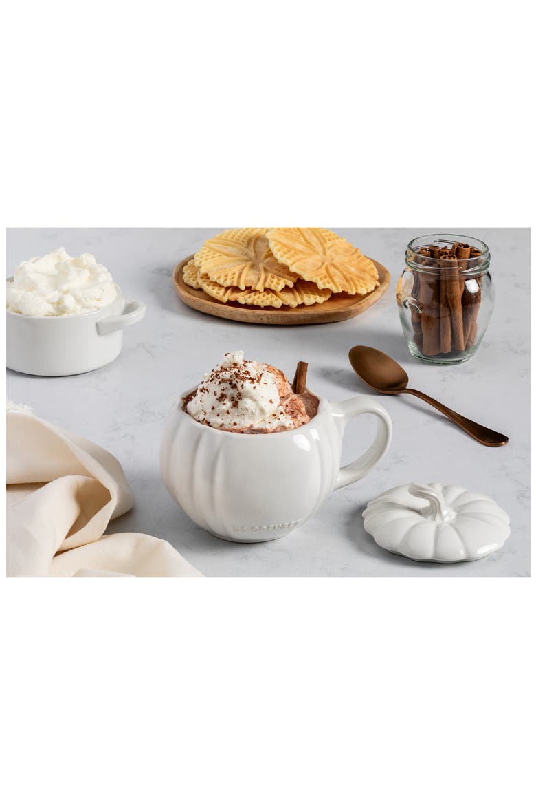 Pumpkin Mug & Lid, Alternate, color, WHITE