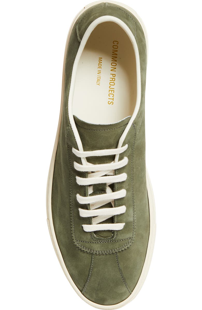 Common Projects Tennis Low Top Sneaker, Alternate, color, Army Green