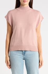 MAX STUDIO Mock Neck Sweater