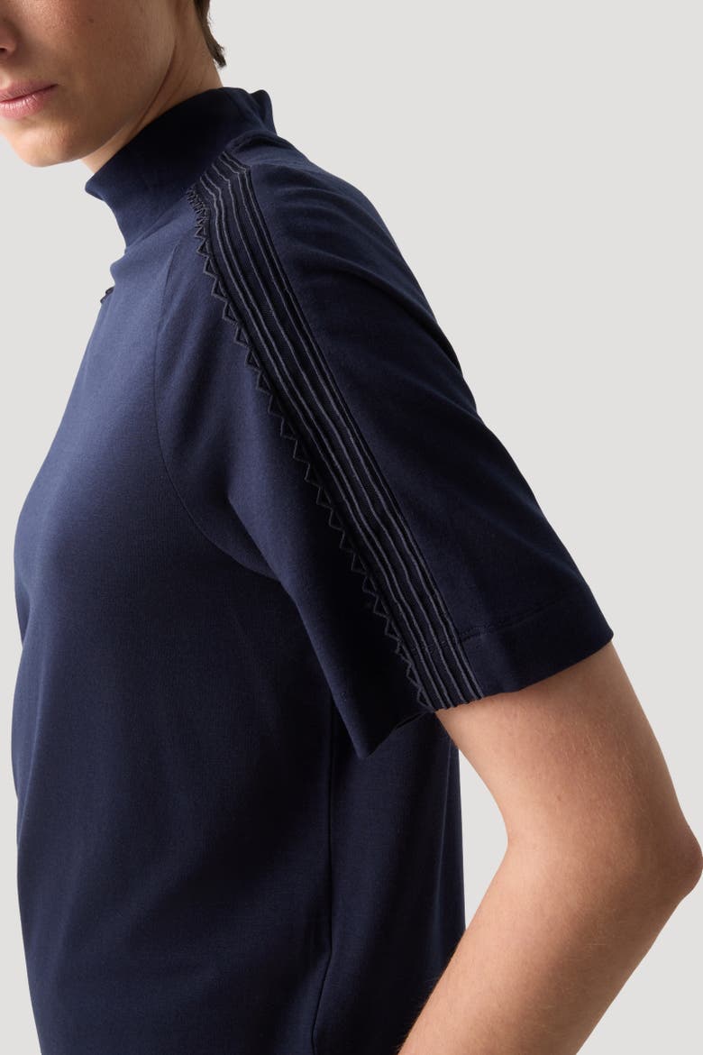 Shirt Lacey, Alternate, color, Navy blue