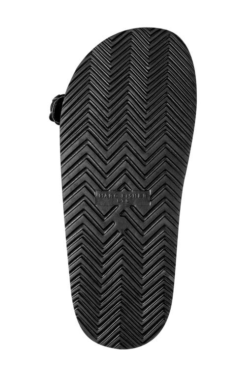 Marc Fisher Ltd Auggie Two Strap Sandal In Black