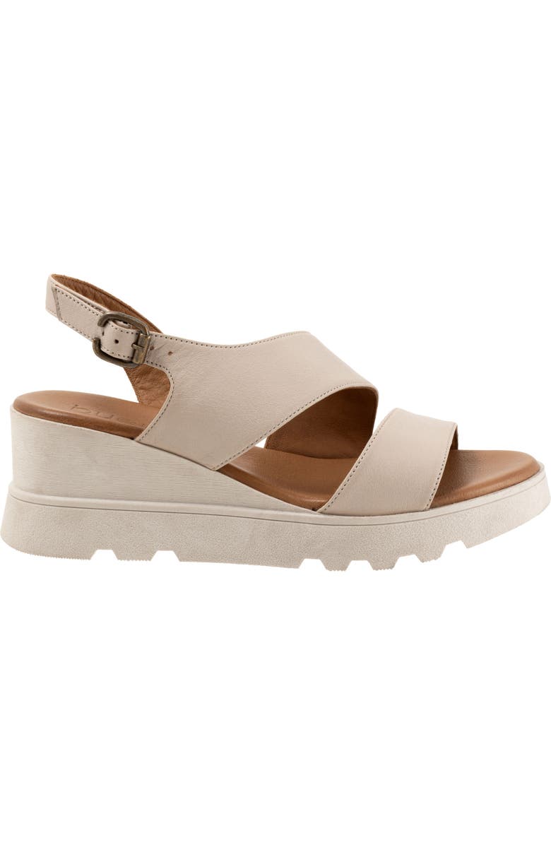 Bueno Gianna Slingback Platform Wedge Sandal, Alternate, color, Light Grey