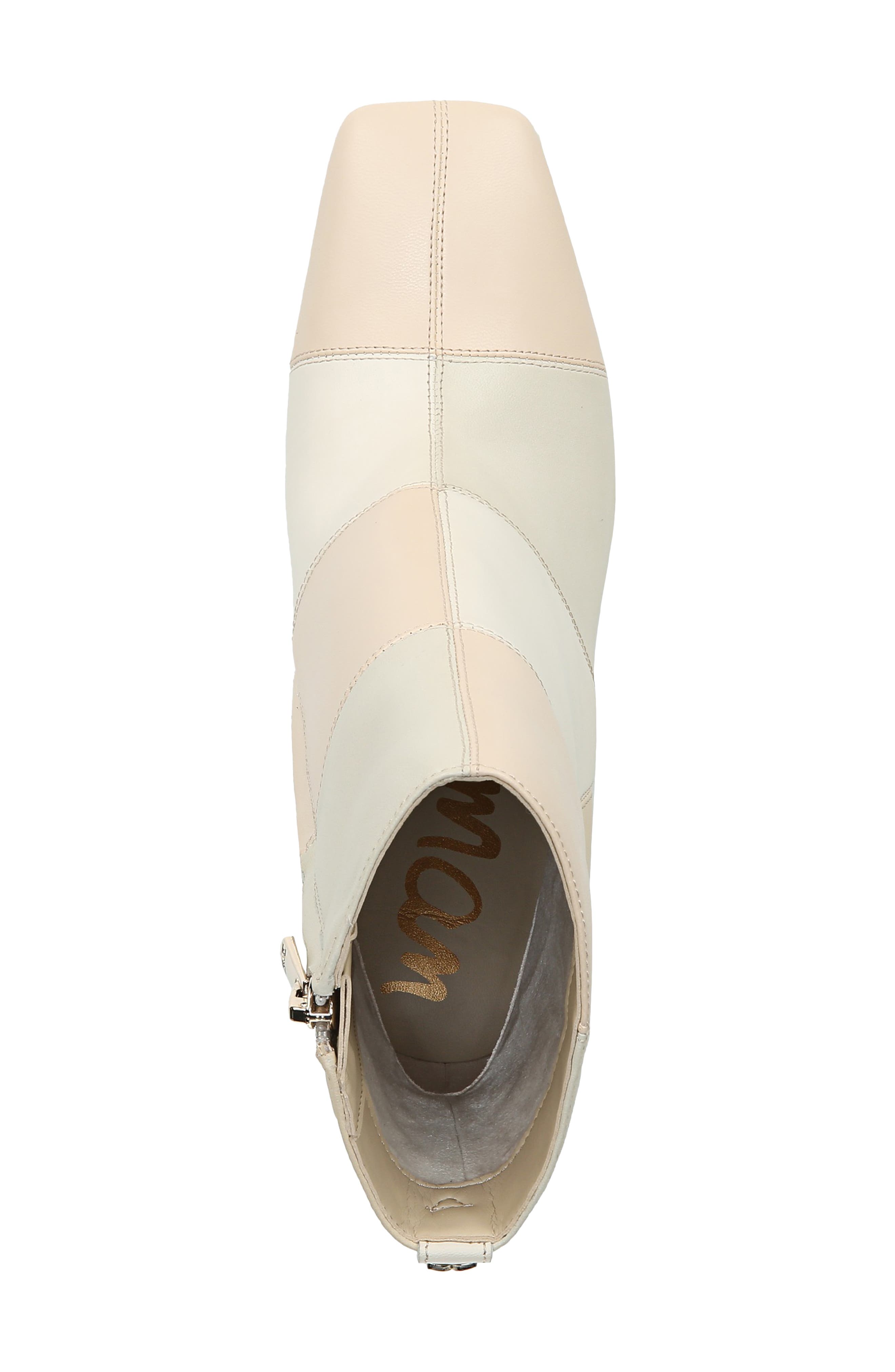 Olina Patchwork Boot, Alternate, color, IVORY/ GREY/ NUDE LEATHER