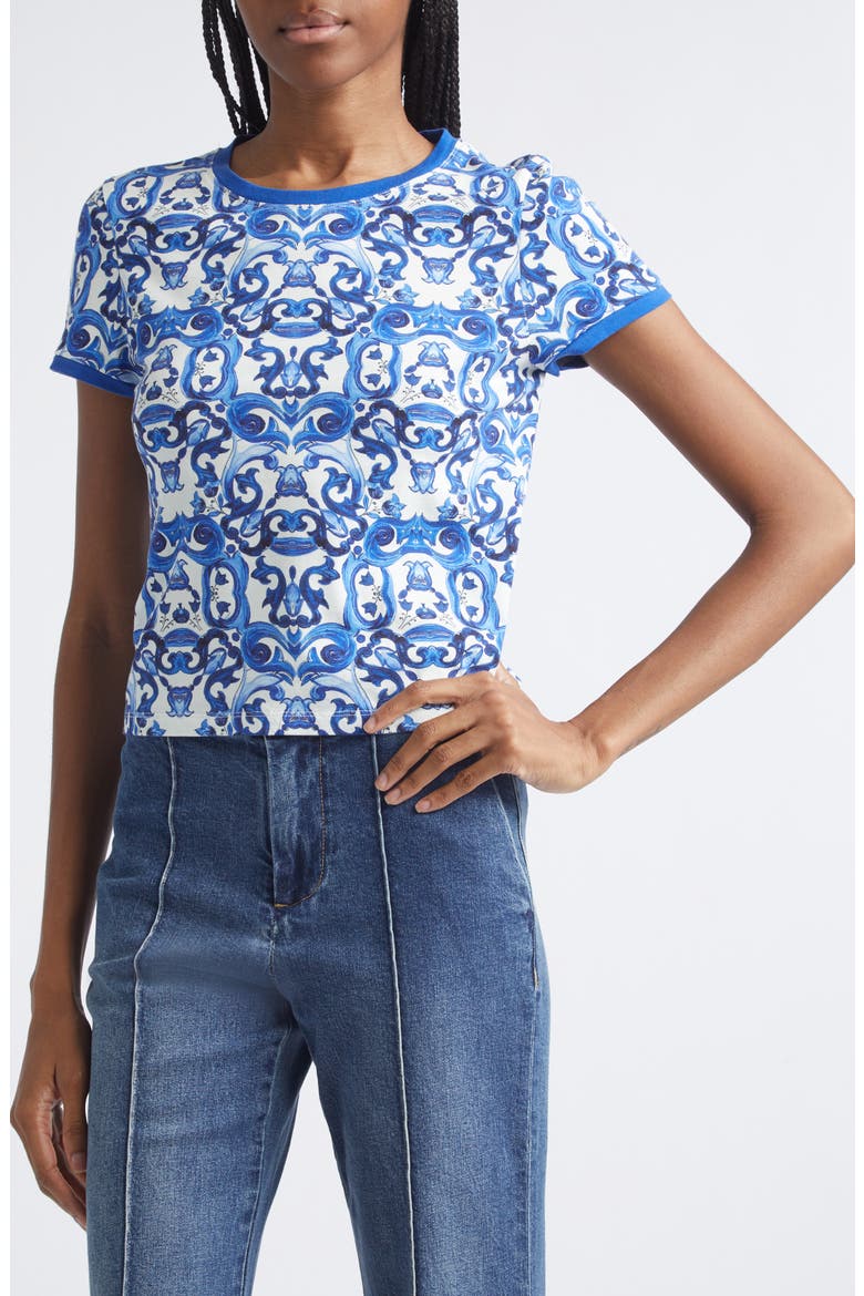 Onie Ringer Cotton Baby Tee, Alternate, color, SOLSTICE