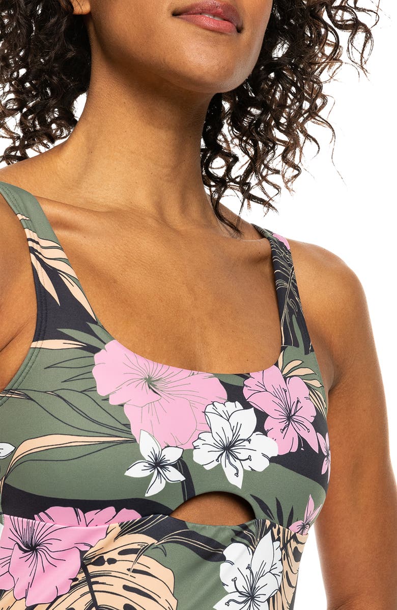 Roxy Pro the Double Line One-Piece Swimsuit, Alternate, color,