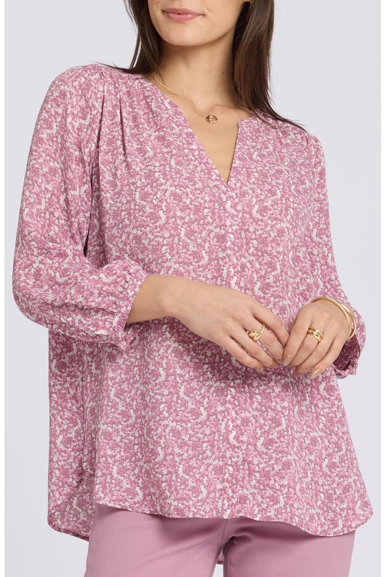 Pintuck Top, Main, color, DESTINY DITSY